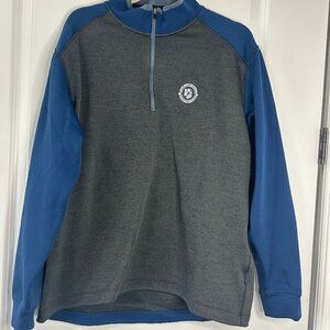Men's Nike Golf Dri Fit Quarter Zip "Oakland Hills Country Club" Logo EUC Size X